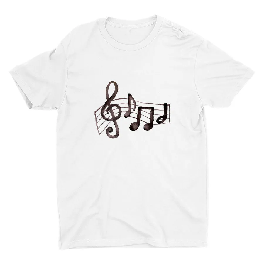 Music Note Cotton Tee