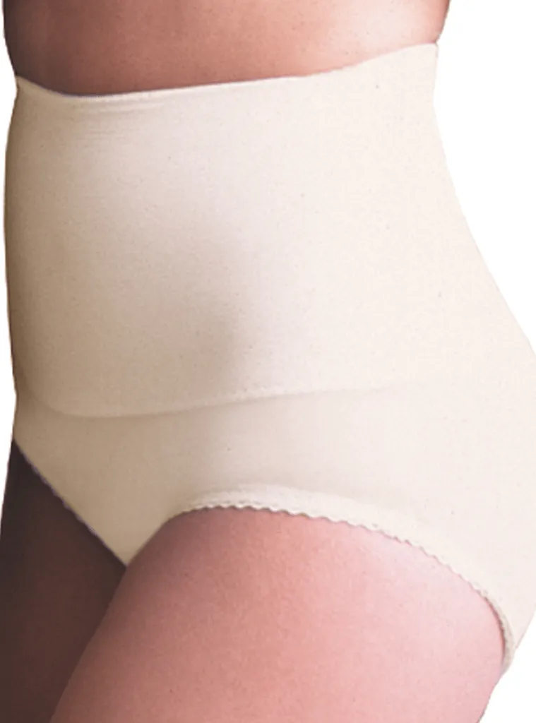 Rago High Waist Light Shaping Panty Brief - Black / White / Beige